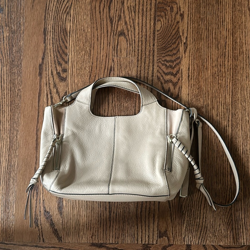 Vince Camuto dark beige/tan handbag